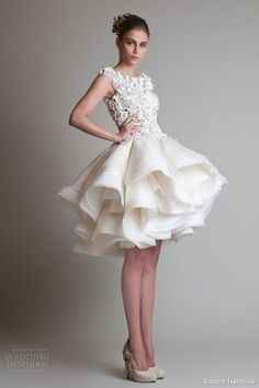 Robe courte jupon 8