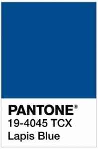 Pantone Lapis Blue