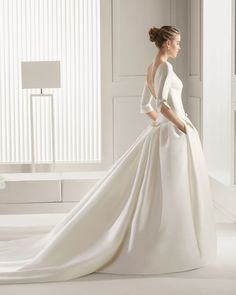 Robe satinée 4
