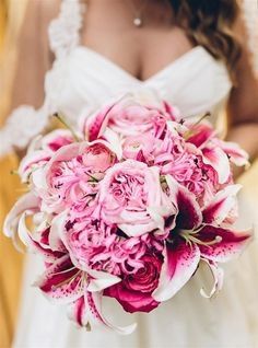 Bouquet rose moyen 2