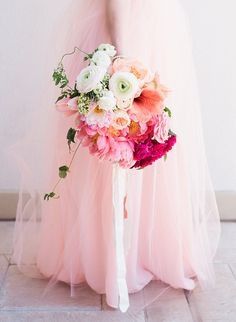 Bouquet mélange de rose 2