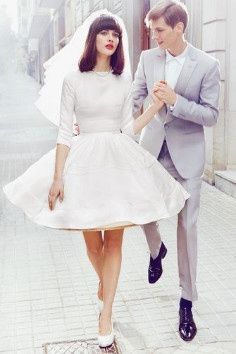 Robe courte jupon 3