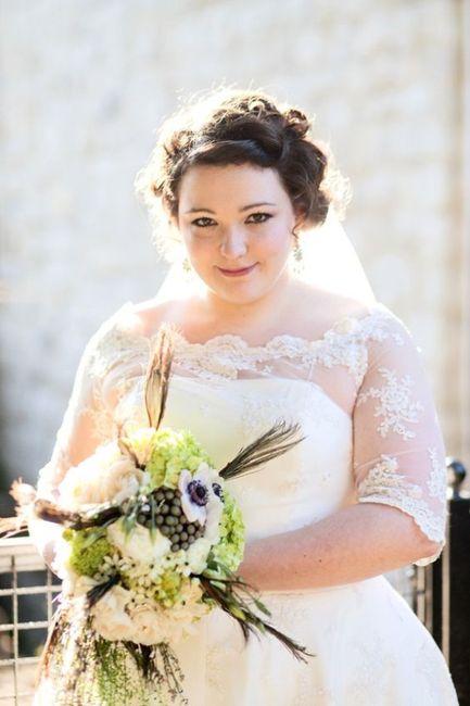 Robe mariée ronde 2