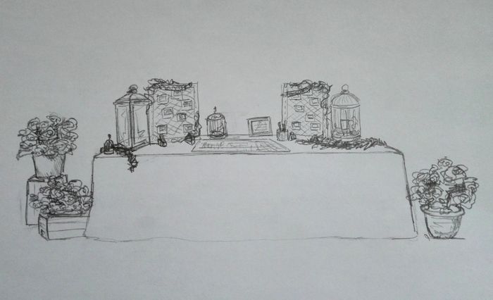 Dessin cocktail
