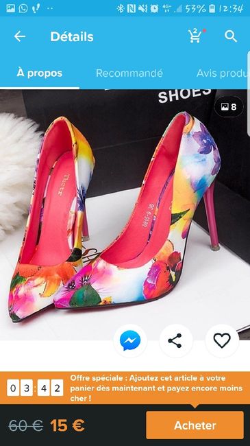 Recherche chaussures - 2