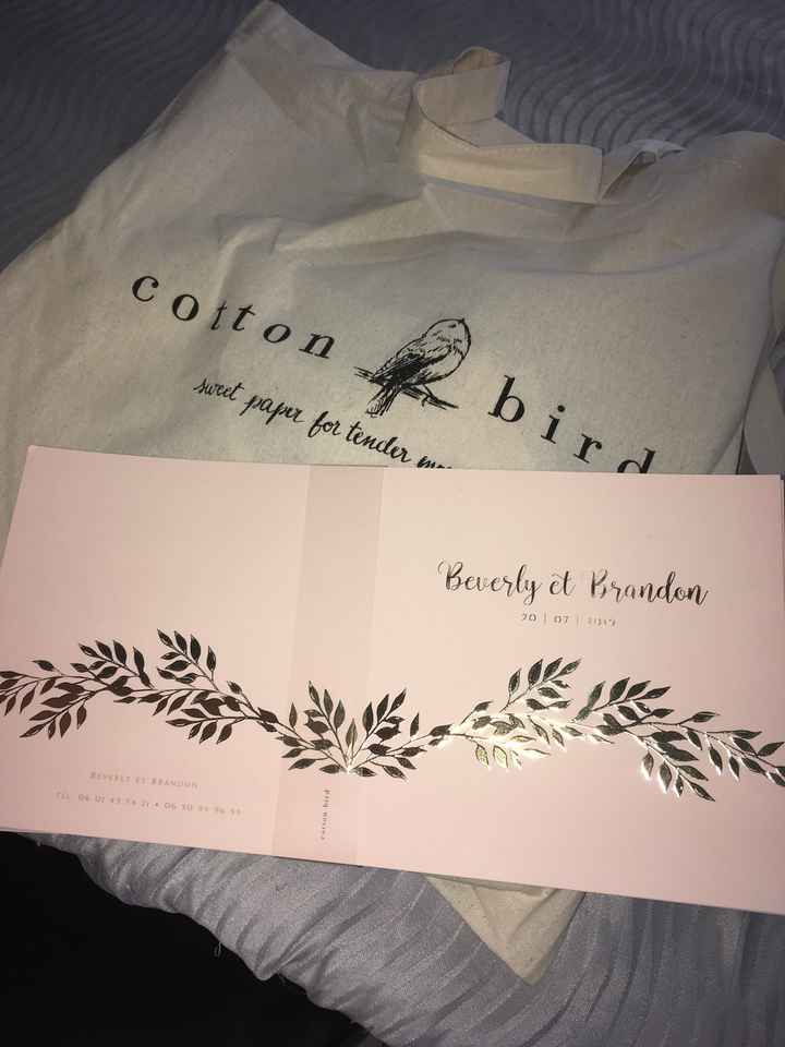 Faire-parts reçu ! 😍 - 1