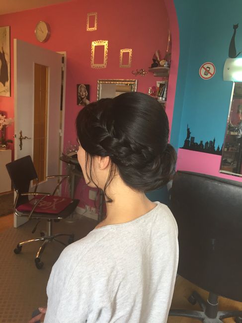 Essai coiffure ok 👌🏼 2