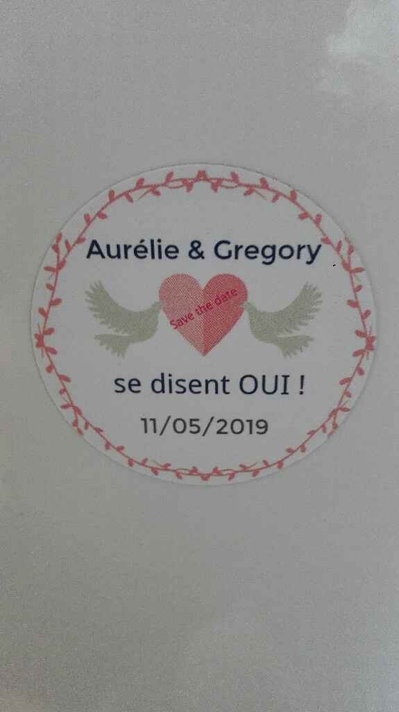 Save the date aimante ... On adore... - 1