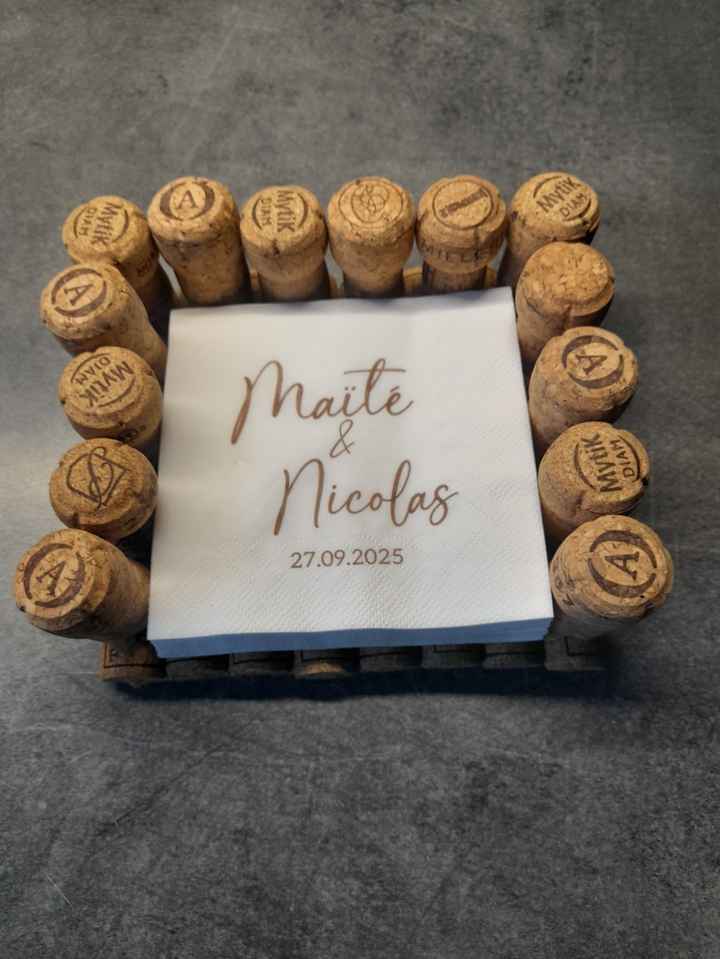 dyi : serviteur serviettes cocktail - 1