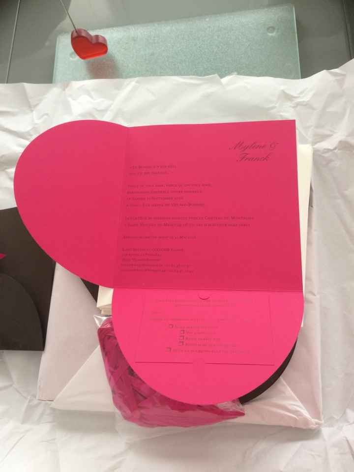 Faire part forme.coeur coeur - 2