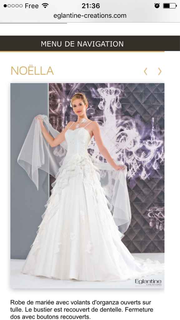 Montrez-moi vos robes eglantines créations ! - 1