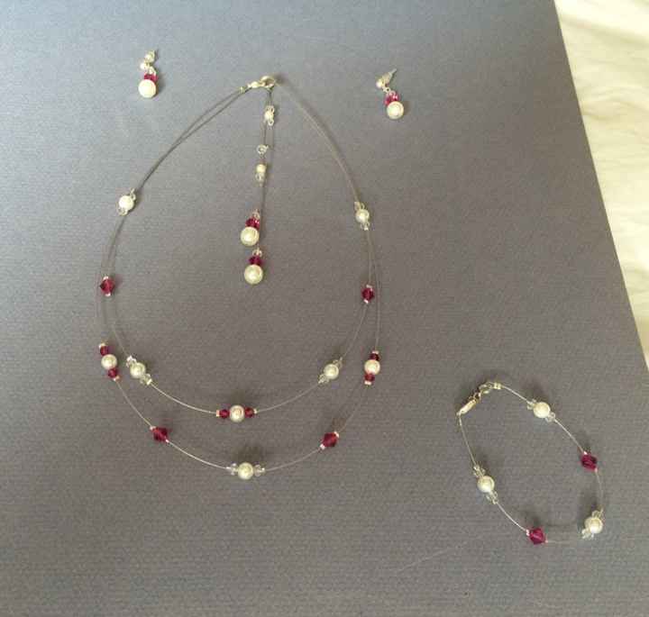 La parure pour le jour j - 1