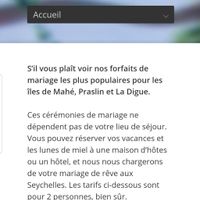 On va se marier au Seychelles - 1