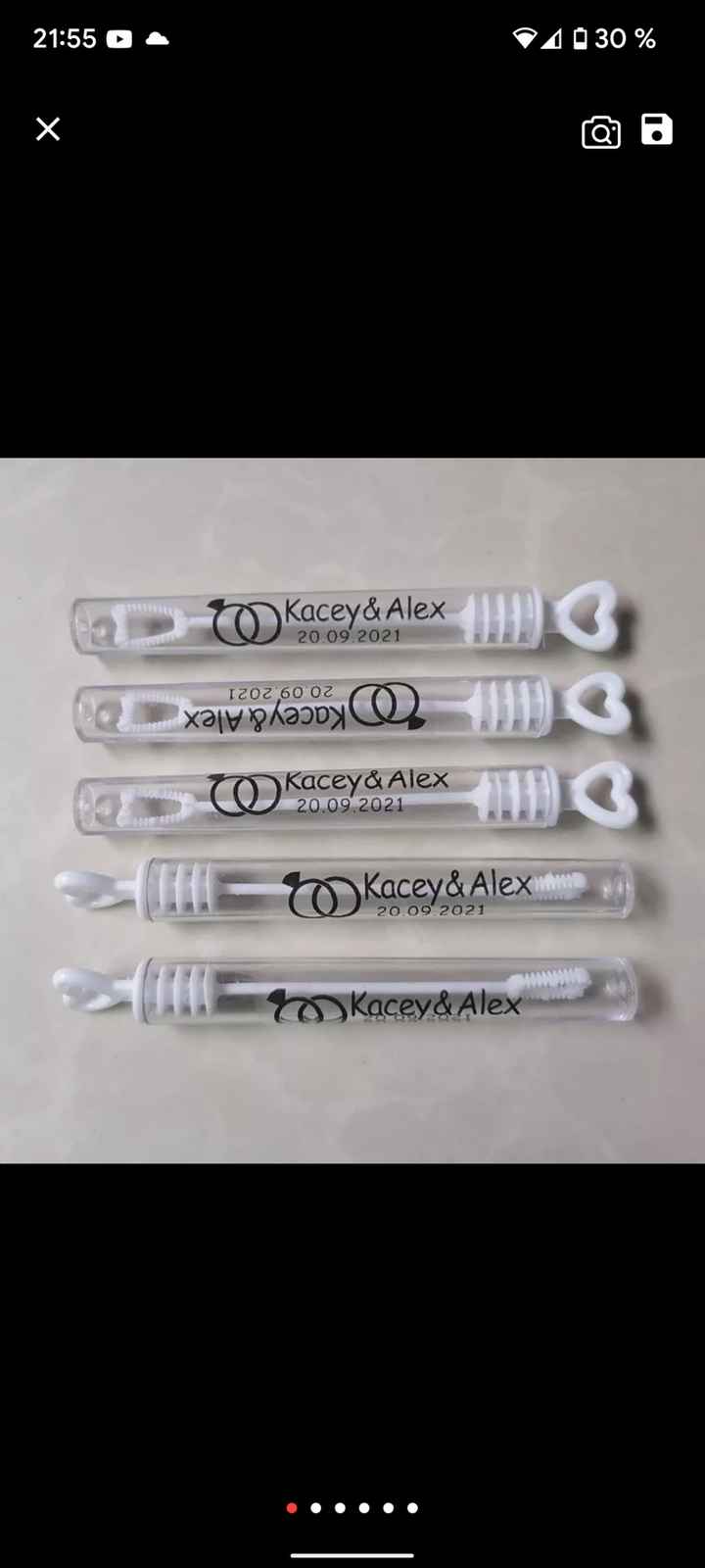 Cadeaux invités - 1