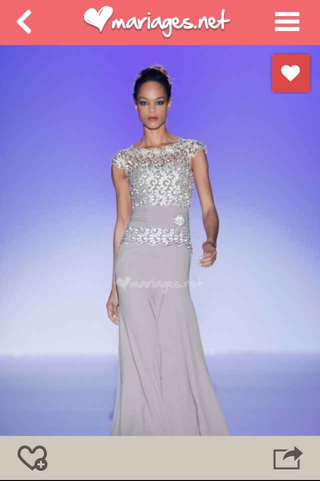 Robe de soirée du 13 juin 2014  - 2