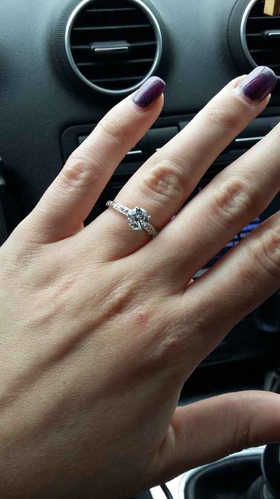 Montrez nous vos bagues de fiançailles :d - 1