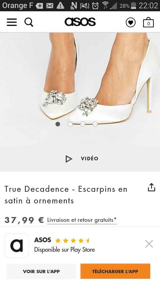 Les chaussures de Cendrillon pour votre mariage - 1
