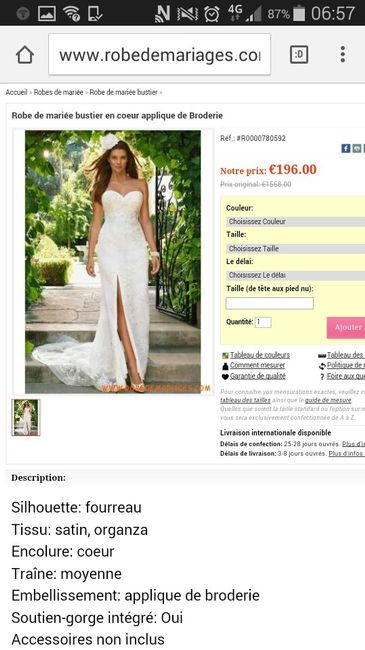 Ma robe de fin de soirée - 1