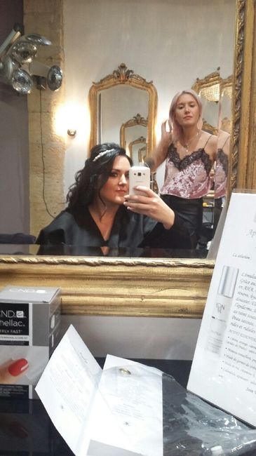 2 ème essai coiffure et maquillage ! youhouuuuu - 2
