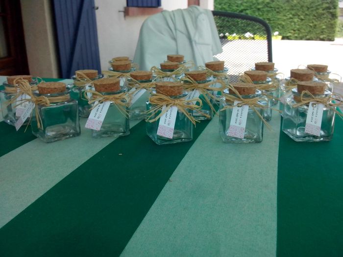 mes contenants à dragées!