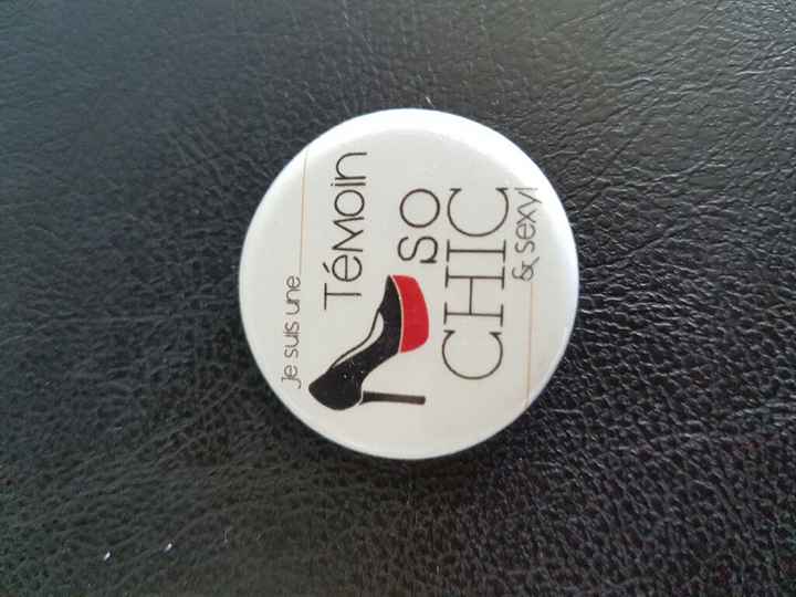 Badge temoins - 1