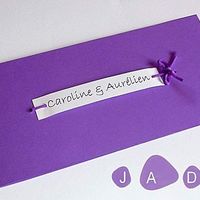 Autre style de faire-part qui me plait