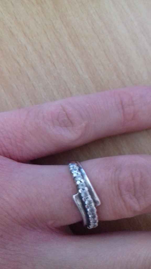 ma bague de fiançaille qui a 11 ans