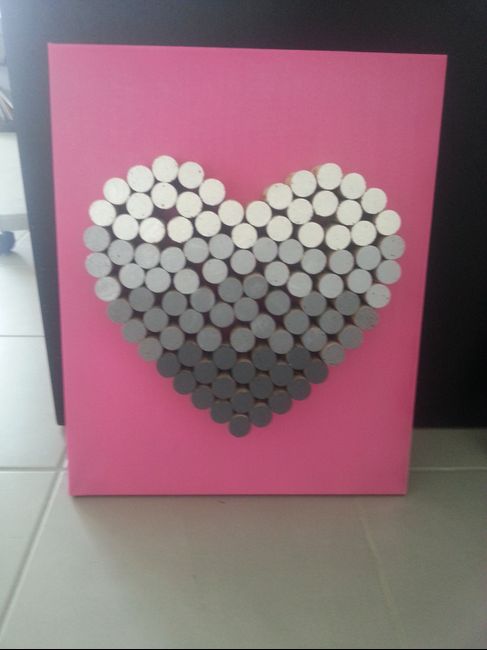 Nos tableaux coeurs en bouchons en liège - 3