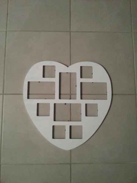 Cadre photo tel qu'il a été acheté