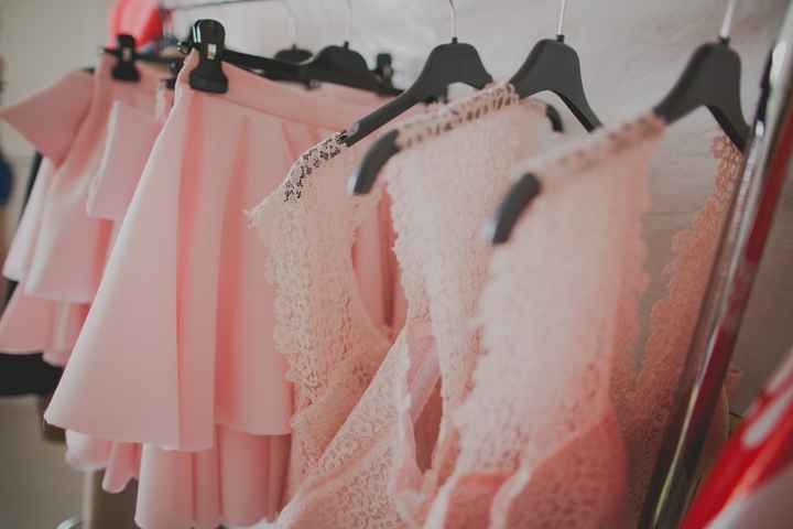 les tenues des demoiselles d'honneur