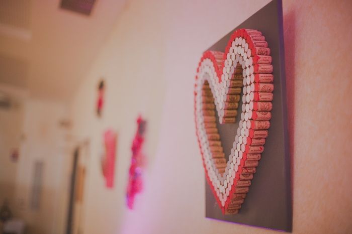 tableau avec bouchons de liege