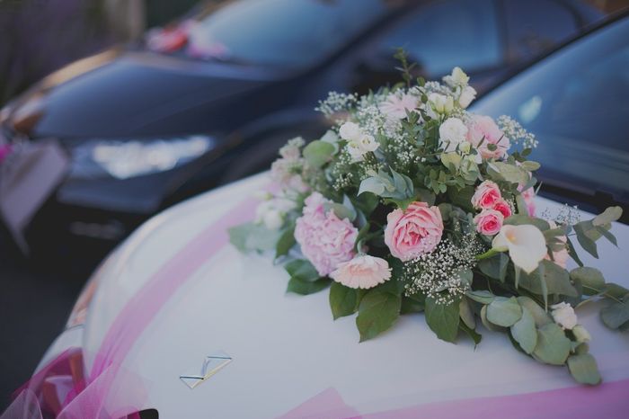 voiture de la mariée