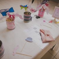 les accesoires du photobooth