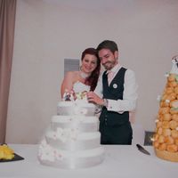 la découpe du gateau