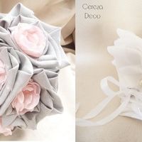 bouquet et coussin d'alliances