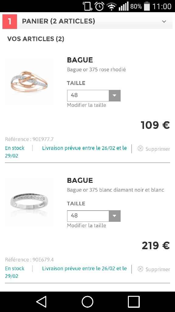 Quelle bague ? - 1