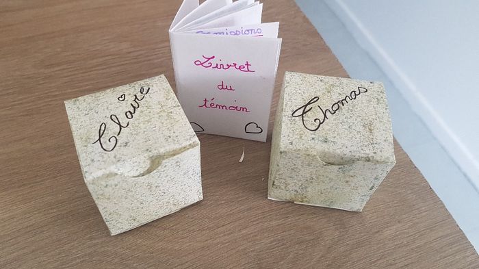 Demande de témoins..  fait main - 1