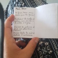 Demande de témoins..  fait main - 4