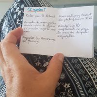 Demande de témoins..  fait main - 6