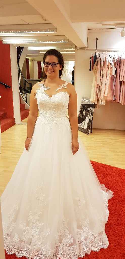 Aujourd'hui j'ai trouvé la robe de ma vie ! - 1