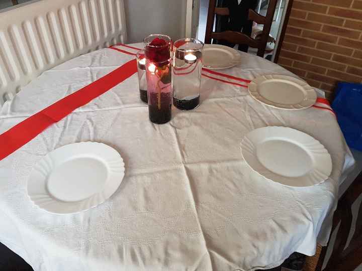 Des photos de vos Tables Rouge, blanche et noire - 1