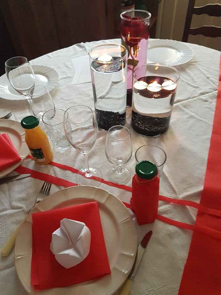 Essai décoration table - 2