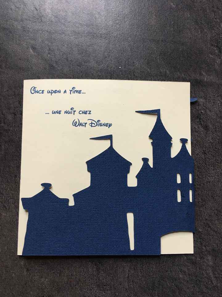  Faire part sur le thème Disney - 1