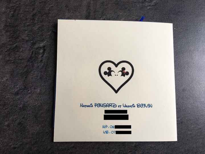  Faire part sur le thème Disney - 3