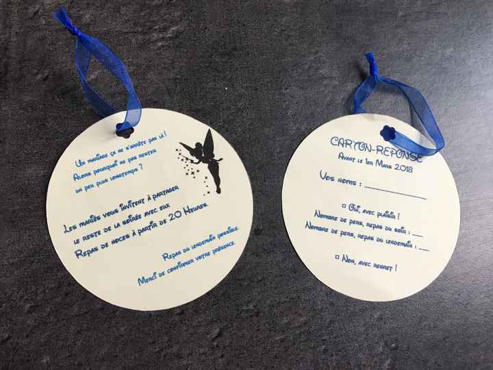  Faire part sur le thème Disney - 4