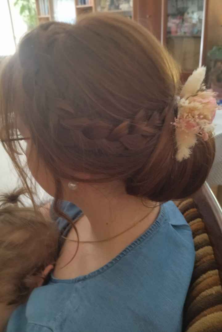 Deuxième essai coiffure 🌸 - 4