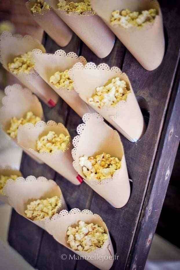 Idee accompagnant le candy bar 