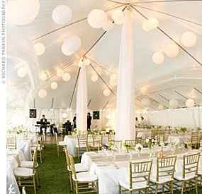 Idée chapitaux + lampions    