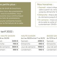 Lieux de réception - 1