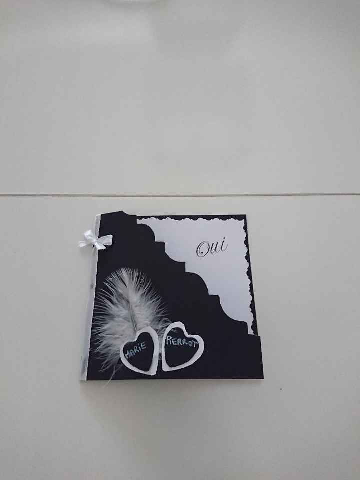Faire part de mariage - 1